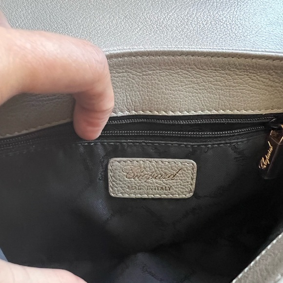 Chopard Shoulder Bag Lucca Chain Shoulder Leather Gray - Picture 12 of 12